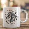 Unique Horse Decal - Free DXF