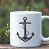 Artistic Anchor - Nautical PNG