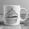 Artistic Cupcake - Sublimation PDF