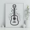 Creative Guitar - Vinyl PNG