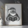 Santa In SVG Format - Free Digital Download, Commercial Use