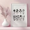 Floral Flower Printable Artwork In PNG For Free Download