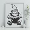 Sitting Knome Illustration - PDF Free Download