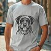 Rottweiler Drawing In SVG File Format For Free Download