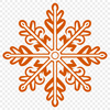 Unique Snowflake Illustration PNG - Free Download