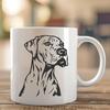 Beautiful Great Dane - SVG Format