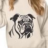 Artistic Bulldog - Craft SVG