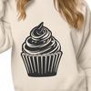 Unique Cupcake Digital Drawing SVG - Free Download