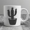 Cactus Design In SVG, PNG, PDF And DXF Formats