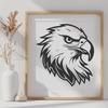 Beautiful Eagle In SVG & PNG