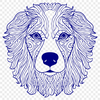 Australian Shepherd Digital Drawing In PNG & SVG - Free Digital Download