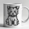 Creative Yorkshire Terrier Design