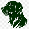 Artistic Golden Retriever - Pet SVG Free Download