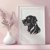 Artistic Golden Retriever - Pet SVG Free Download