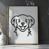 Free Golden Retriever - SVG Format