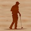 Vector Golf Club Silhouette Golf club silhouette in vector format
