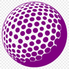 Free Beautiful Golf Ball Vector Image