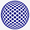 Artistic Golf Ball In SVG - For Free Download, Commercial Use