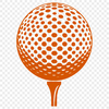 Unique Golf Ball - Vinyl PNG Free Download