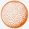 Artistic Golf Ball In DXF - For Free Download, Commercial Use