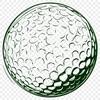 Unique Golf Ball - SVG For Commercial Use