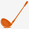 Golf Club Drawing In SVG, PNG, PDF And DXF Formats