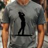 Beautiful Golfer Clipart - Free DXF Download