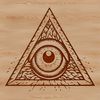 Free Halloween Clip Art Vector Image Illustration of witchcraft symbols in a gothic style, inspired by Halloween themes.