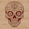 Witchcraft Symbols Illustration An ornate illustration of witchcraft symbols and motifs, perfect for Halloween-themed designs.