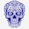 Free Beautiful Skull Digital Artwork