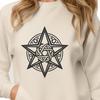 Ornate Pentagram In SVG & DXF