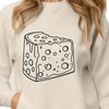 Beautiful SVG Cheese Clip Art Design A high-quality vector illustration of a cheese, suitable for commercial or personal use in graphic design projects.