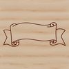 A scroll-shaped vector graphic, suitable for digital and commercial use.
