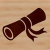 A vector illustration of an antique-style scroll, suitable for various designs and projects.
