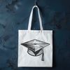 Commemorating Academic Milestones A detailed illustration of a graduation cap with a mortarboard shape and tassel.