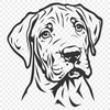 Free Creative Great Dane Artwork