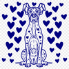 Free Creative Great Dane - Free DXF Download, Commercial Use