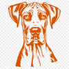 Beautiful Dog Vector Image In PDF For Free Download