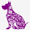 Artistic Great Dane In DXF Free Commercial Use Download