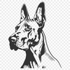 Free Dog Vector Image In DXF For Free Download