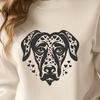 Stunning Great Dane Vector Illustration In DXF For Free Download