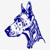 Unique Great Dane Vector Image