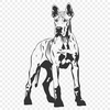 Unique Great Dane Template