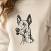 Creative Great Dane In DXF