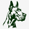 Stunning Dog Vector Illustration In SVG For Free Download