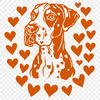 Unique Dog Vector Drawing SVG - Free Download