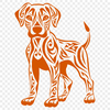 Stunning Standing Dog - PNG Digital File