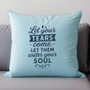 Comforting Words for Difficult Times A heartfelt quote about coping with loss, designed as vector art for commercial or personal use.