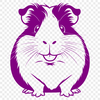 Cute Guinea Pig Vector Art A cute guinea pig illustration suitable for vector art and clipart designs.