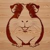 Sitting Guinea Pig Illustration A high-quality illustration of a Guinea Pig in a sitting position.